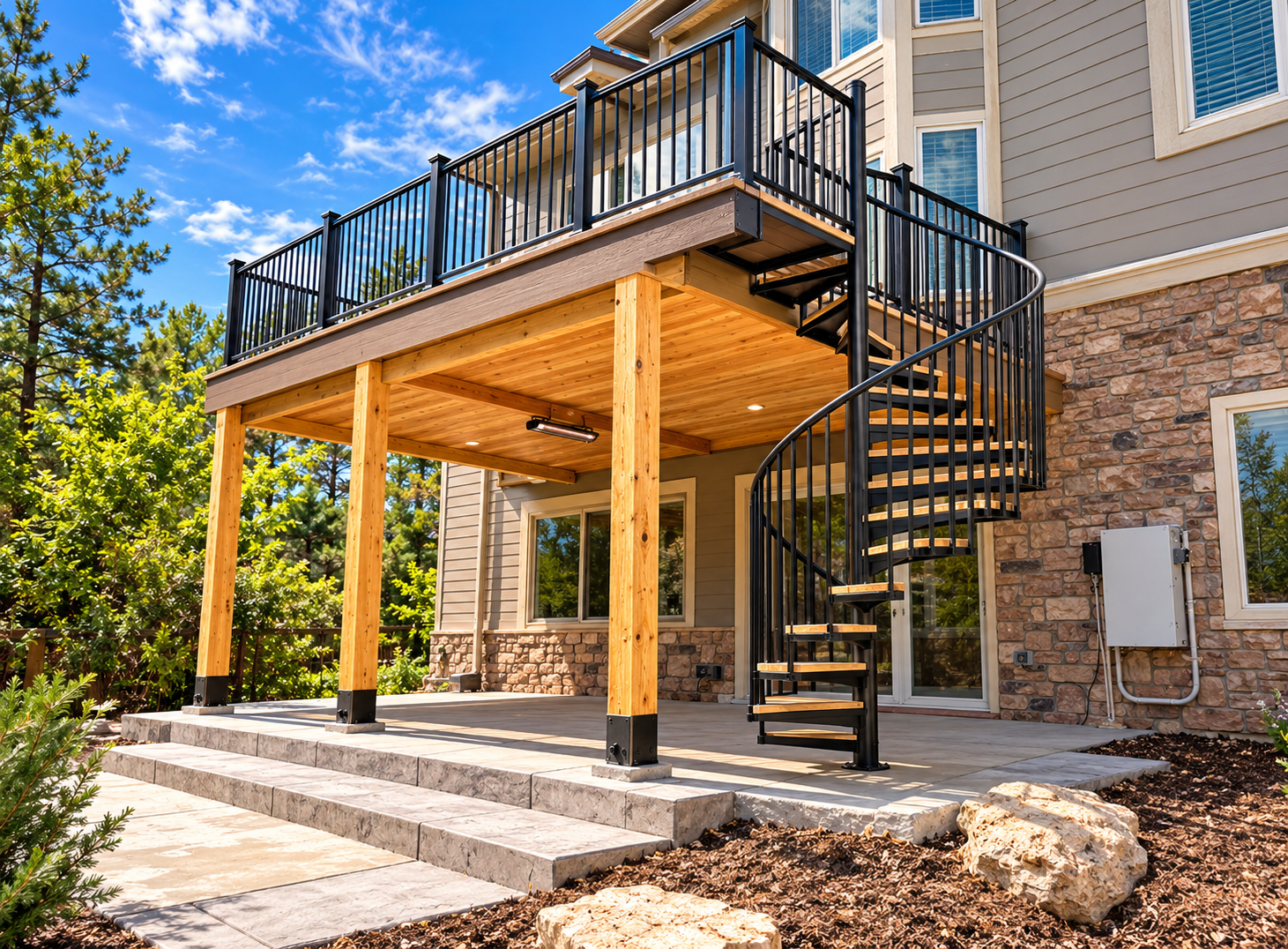 Elevated Deck